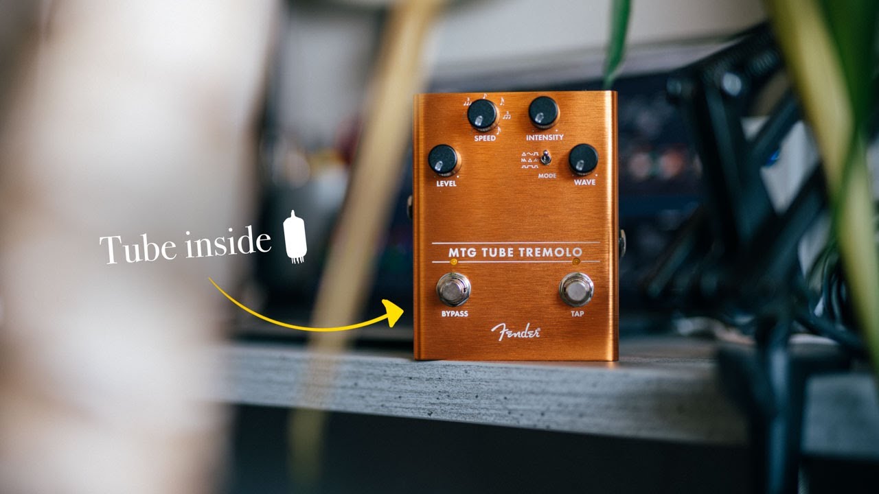 Fender MTG Tube Tremolo: Fender KNOWS Trem! - YouTube