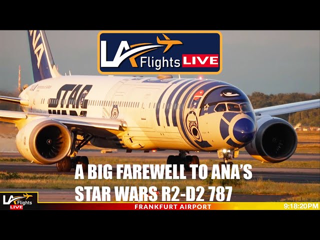 FAREWELL ANA's Star Wars (R2-D2) B787 - YouTube