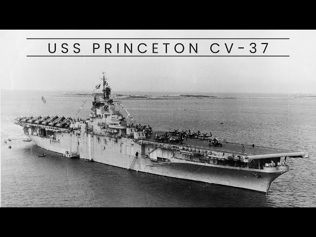 USS Princeton CV-37 (Aircraft Carrier) - YouTube