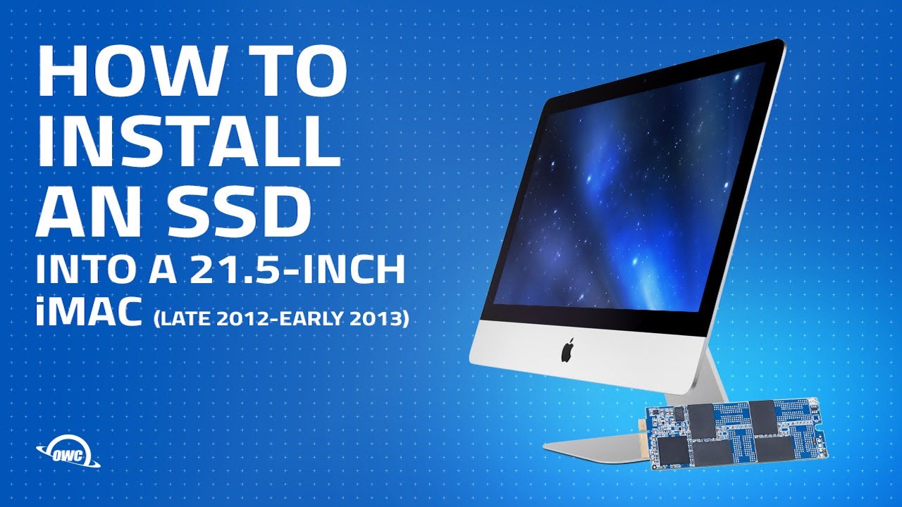 How to Install an SSD Card into a 21.5-inch iMac (Late 2012–Early