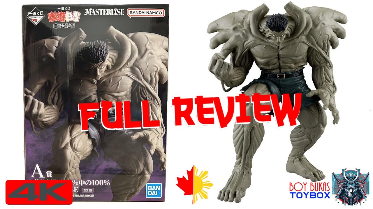 Yu Yu Hakusho Masterlise Ichibansho Younger Toguro 100% (Dark