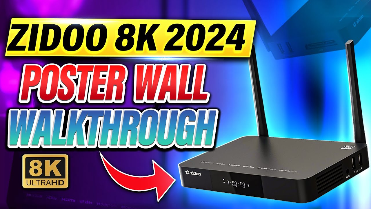 Zidoo Z9X 8K Walkthrough - Android Media Player Review - YouTube