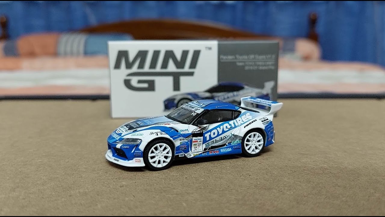 MINI GT 1/64 Diecast - Pandem Toyota GR Supra (Team TOYO TIRES