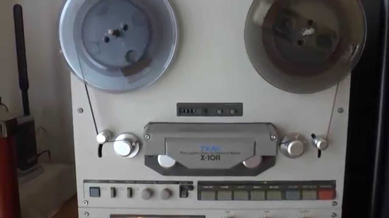 TEAC オープンリールデッキ X-10R (白バージョン) 修理報告 - YouTube
