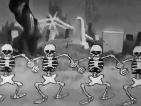 骸骨の踊りsilly symphony1 the skeleton dance 19290822 - YouTube
