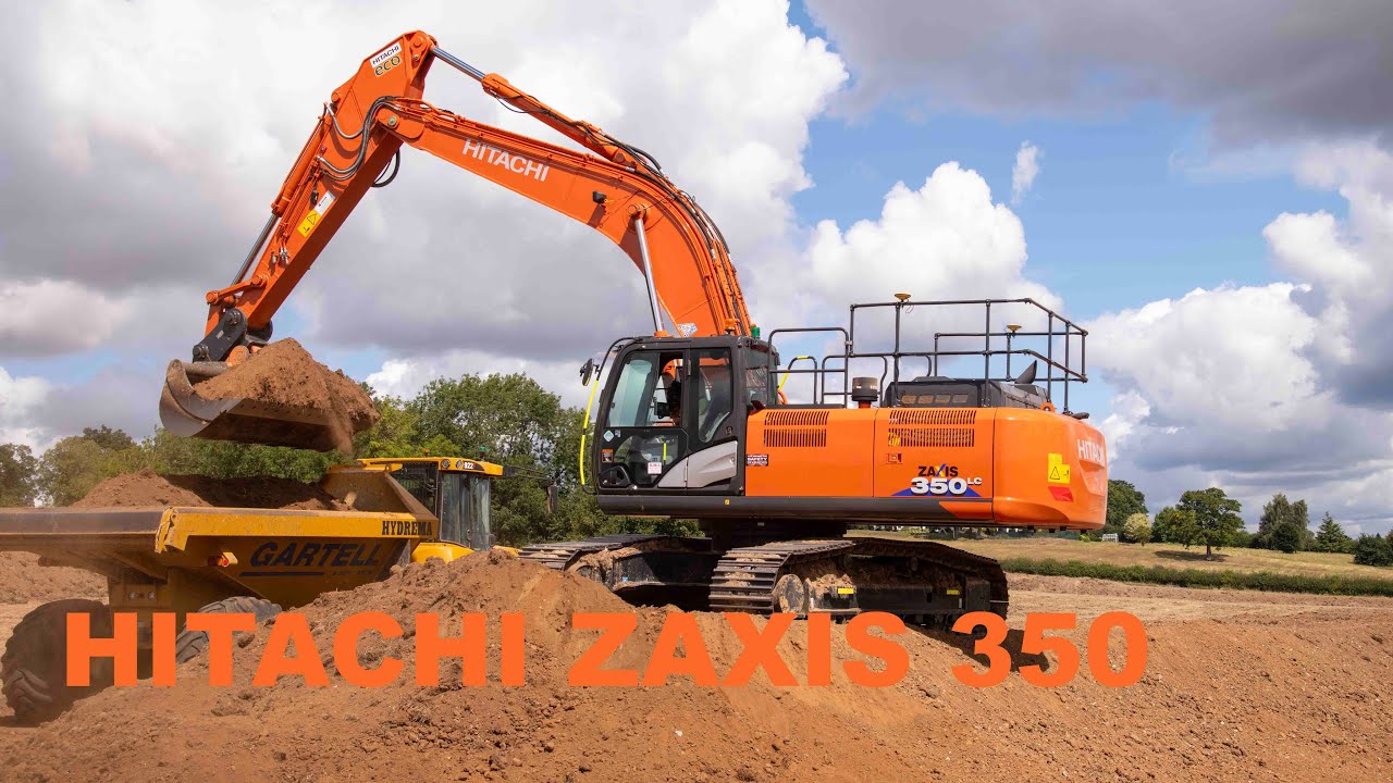 Hitachi ZX350 - YouTube