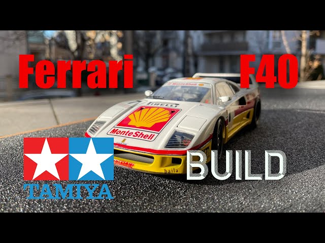Ferrari F40 Competizione Monte Shell Tamiya 24284 - YouTube