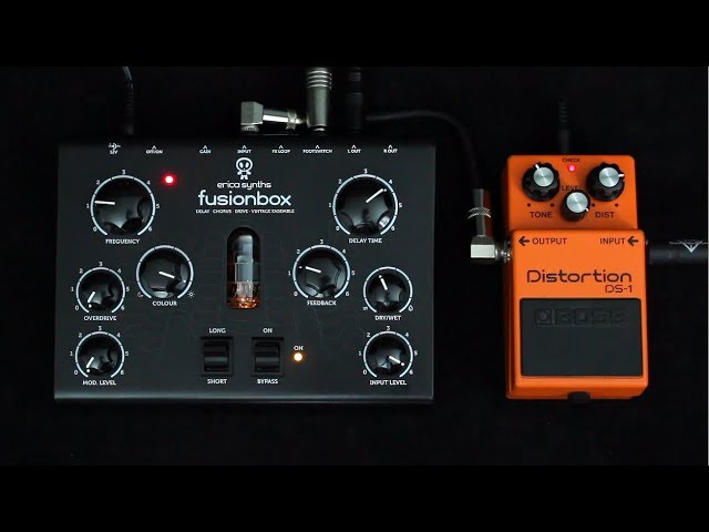 Erica Synths FusionBox with electric guitar & bass - YouTube