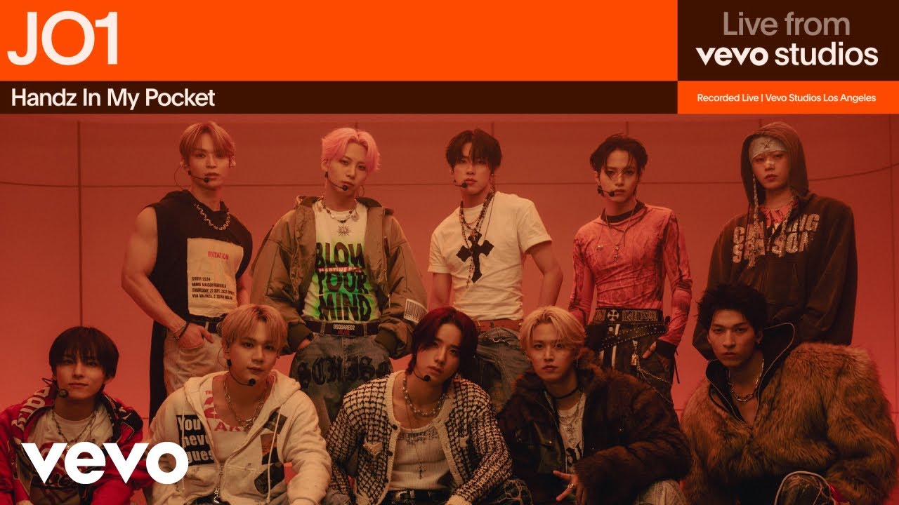 JO1 - Handz In My Pocket | Live From Vevo Studios - YouTube