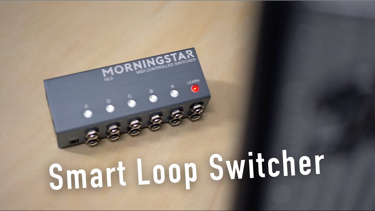 Morningstar ML5 MIDI Controllable Loop Switcher - Official - YouTube