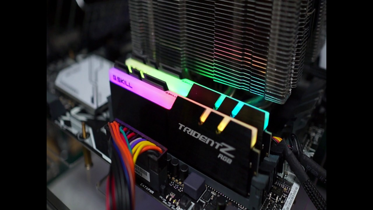 7色に光るメモリ「G.SKILL Trident Z RGB」(その2) - AKIBA PC Hotline