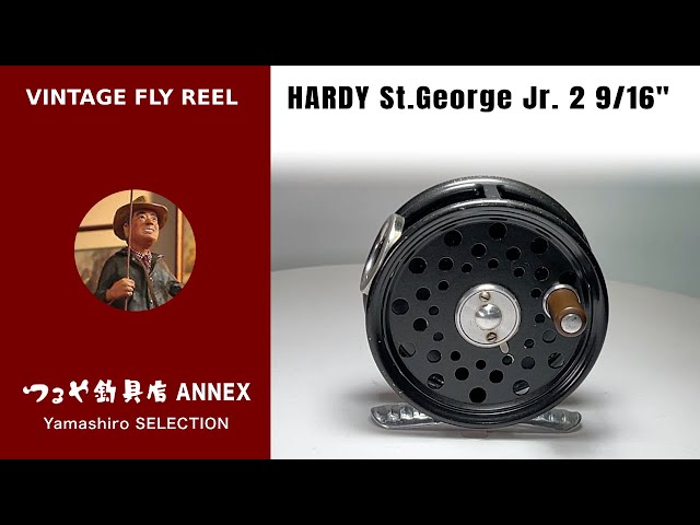 Vintage Fly Reel】 HARDY St.George Jr. 2 9/16