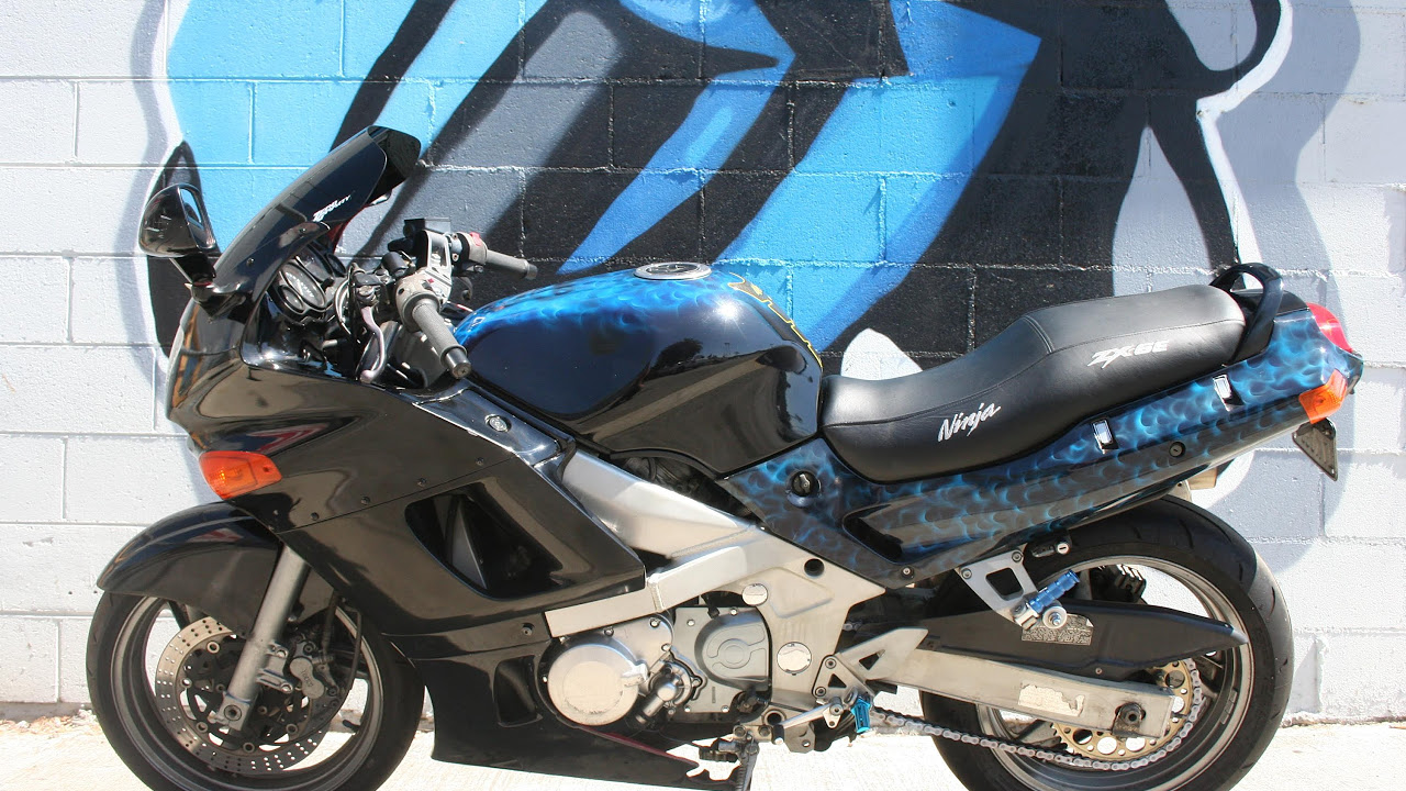 1999 Kawasaki Ninja ZX6E Motorcycle For Sale - YouTube