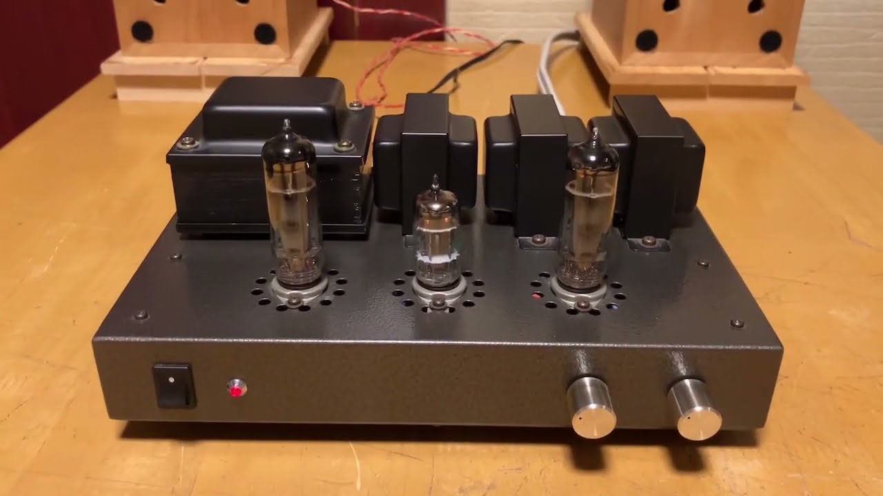 オーディオ試聴動画 三栄無線 SA-530 EL84 シングルアンプ② - YouTube