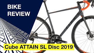Cube ATTAIN SL Disc 2019: Bike review - YouTube