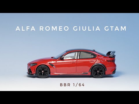 注目のミニカー！BBRの1/64スケールはアルファロメオのジュリアGTAmが