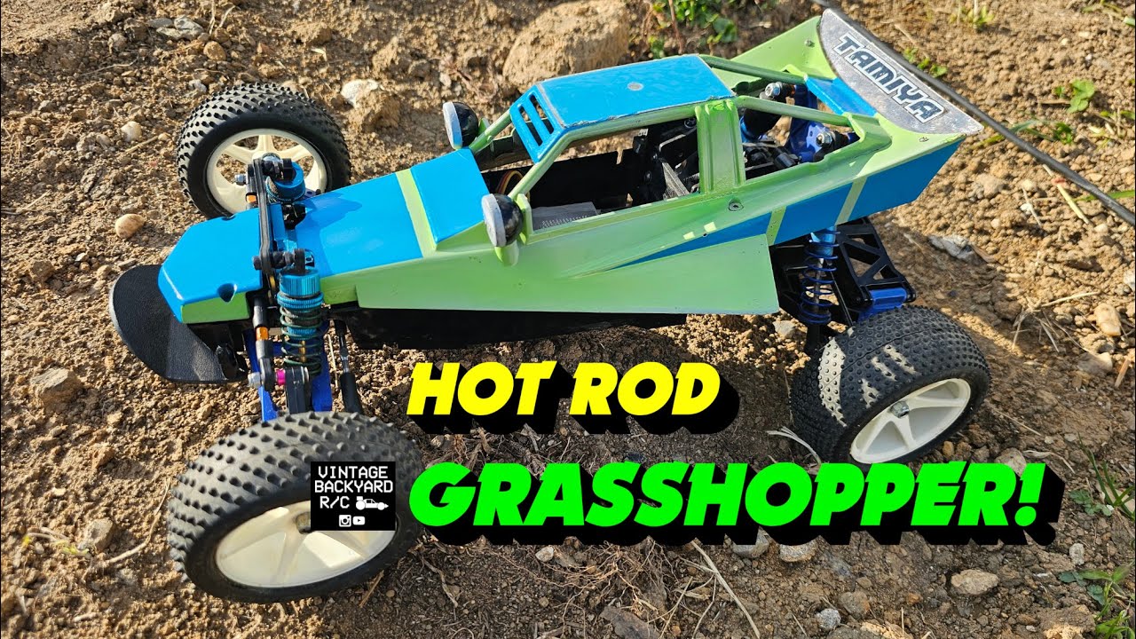 Hot Rod Tamiya Grasshopper. Hornet Killer! - YouTube