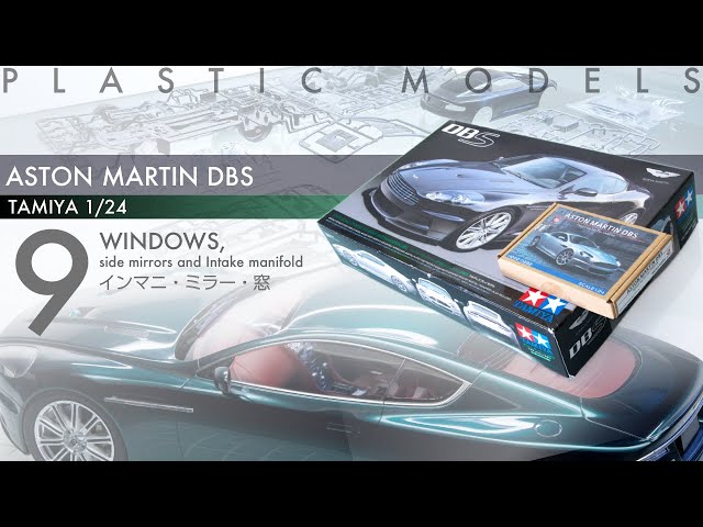Tamiya 1/24 Aston Martin DBS Episode 9 - Intake Manifold, Mirrors