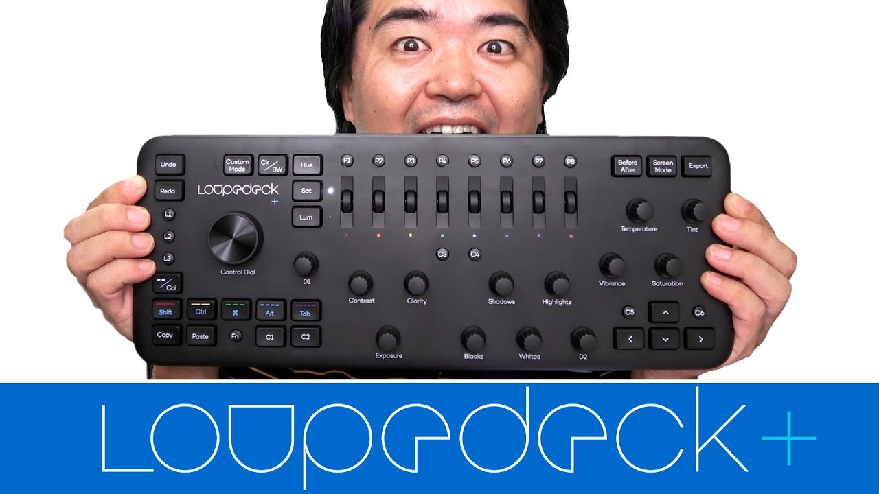 Loupedeck+ 写真のRAW現像をツマミやボタンで楽々 USBフィジカル