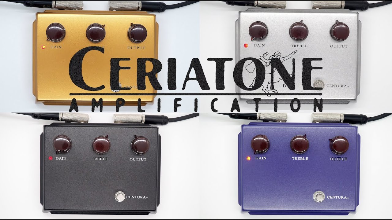 Klon Ceriatone Centura (Klon Centaur のクローン） Centaur vs