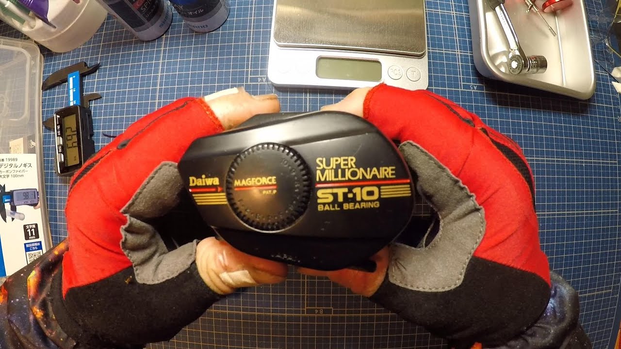 Used Reel] Daiwa Super Millionaire ST-10 - A long-selling model