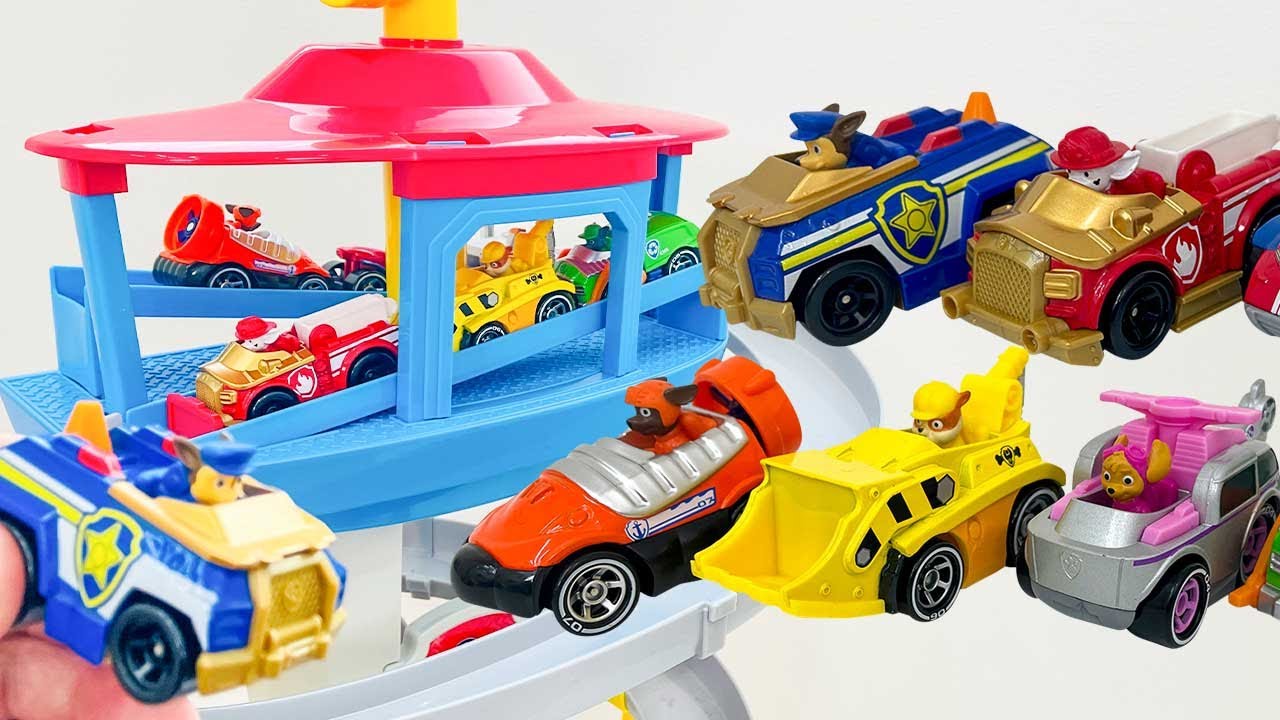 Eight vehicles can be deployed at the same time! Deploy Paw Patrol