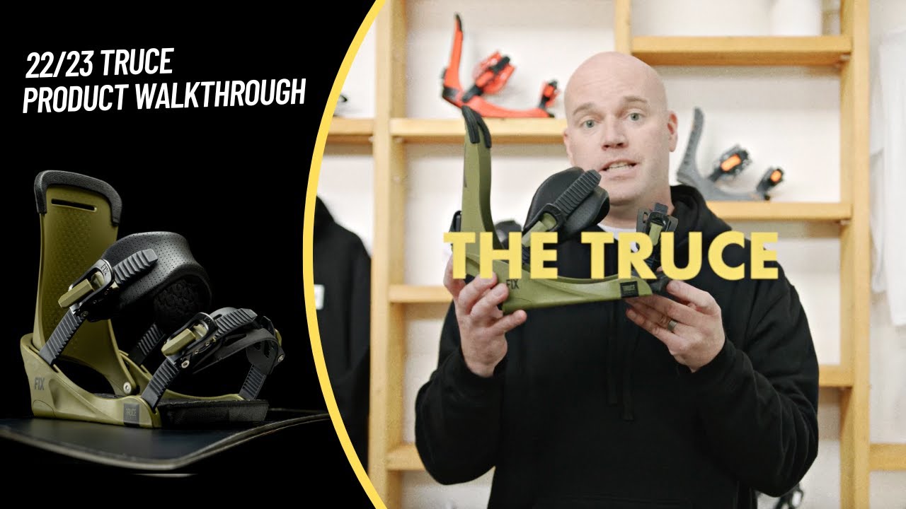 22/23 Truce | Men's Snowboard Bindings | Fix Binding Co. - YouTube