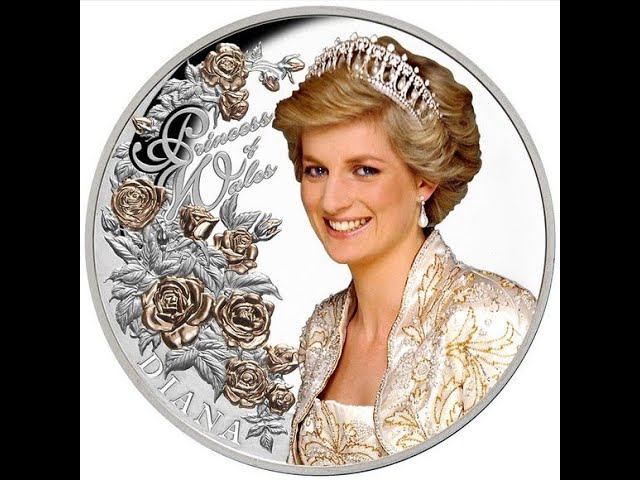 2021年トケラウ 皇太子妃ダイアナ5ドル銀貨 1オンス【野口コイン