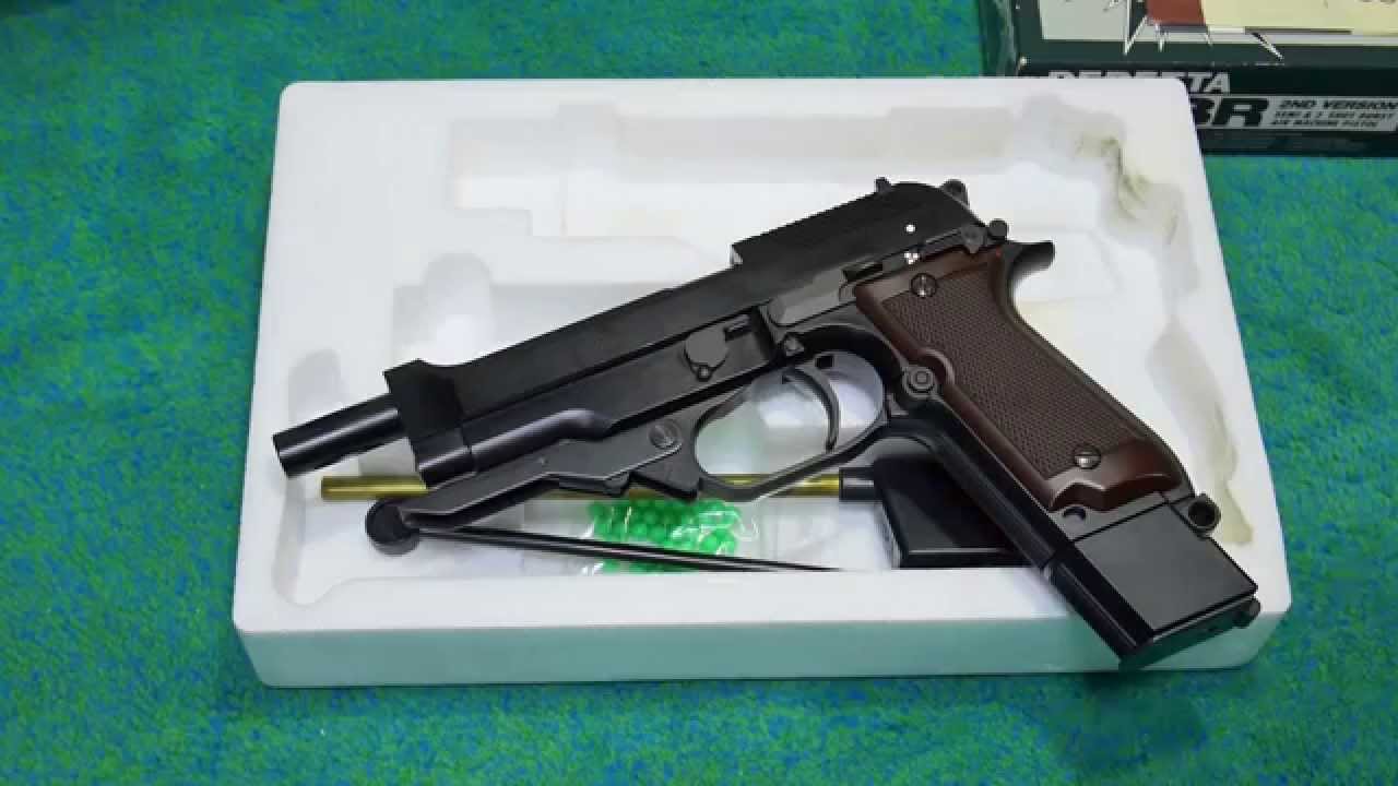 希少なMGC ベレッタM93R 開封と試射 - YouTube