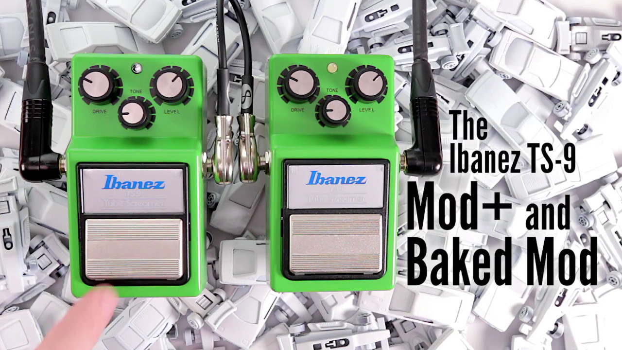 Tube Screamers - Mammoth MOD + and Baked Mod - YouTube