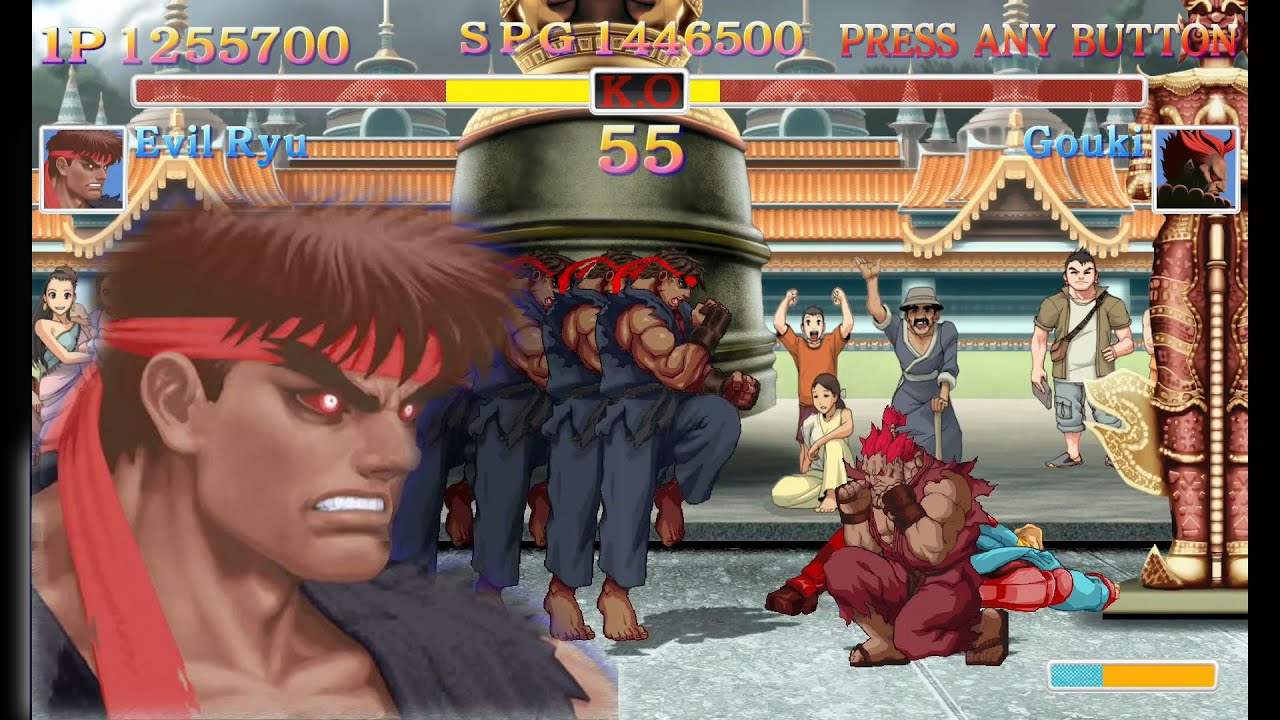 ULTRA STREET FIGHTER II The Final Challengers Evil Ryu All