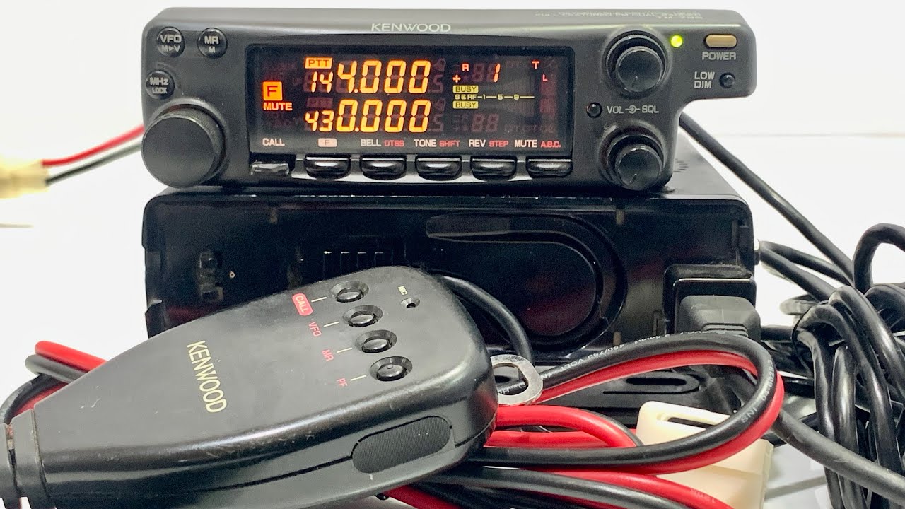 ✨Kenwood TM-732 VHF/UHF 15/13W + DC + Mic✨ - YouTube