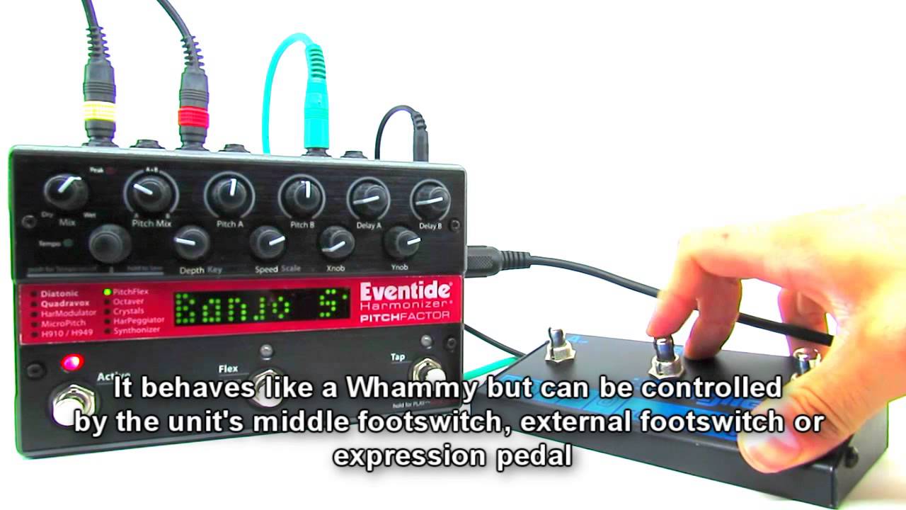 Eventide Pitchfactor, all sounds in one song - YouTube