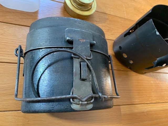 スウェーデン軍ステンレス飯盒】とてもクールな飯盒。【Swedish army