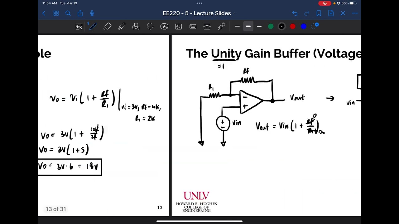 5.10 - The Unity Gain Buffer - YouTube