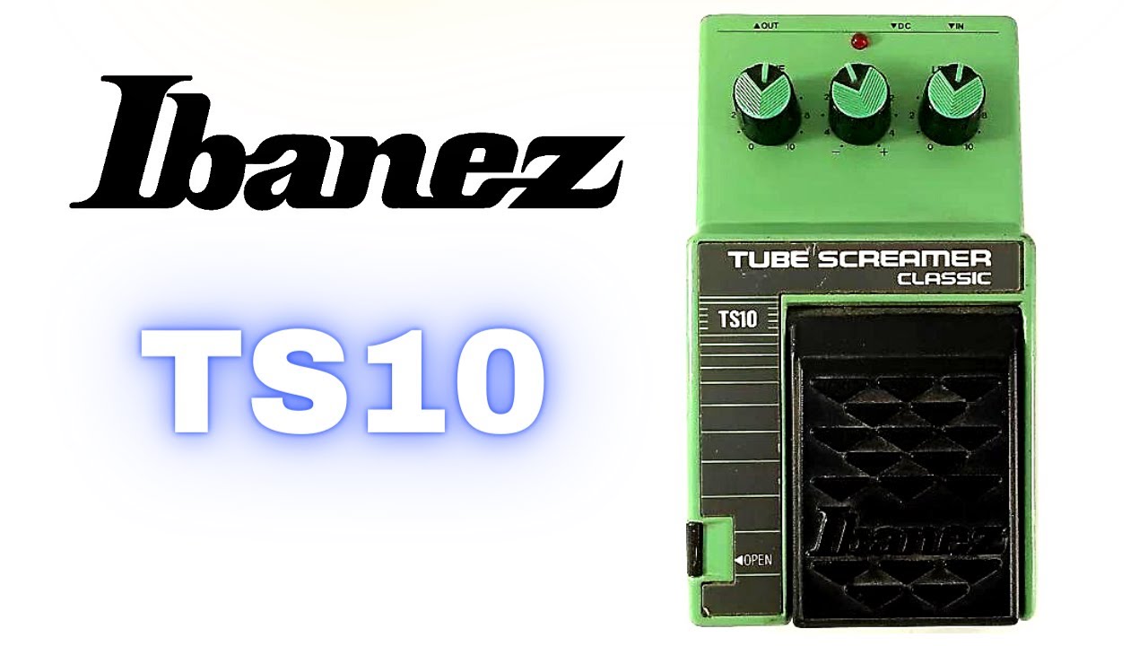 Ibanez TS10 Tube Screamer Classic | TS-10 Overdrive SRV - YouTube
