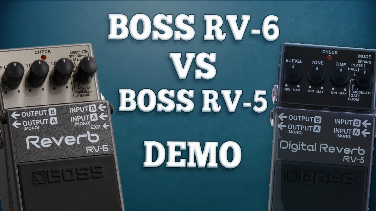 Boss RV-5 Digital Reverb | Reverb Demo Video - YouTube