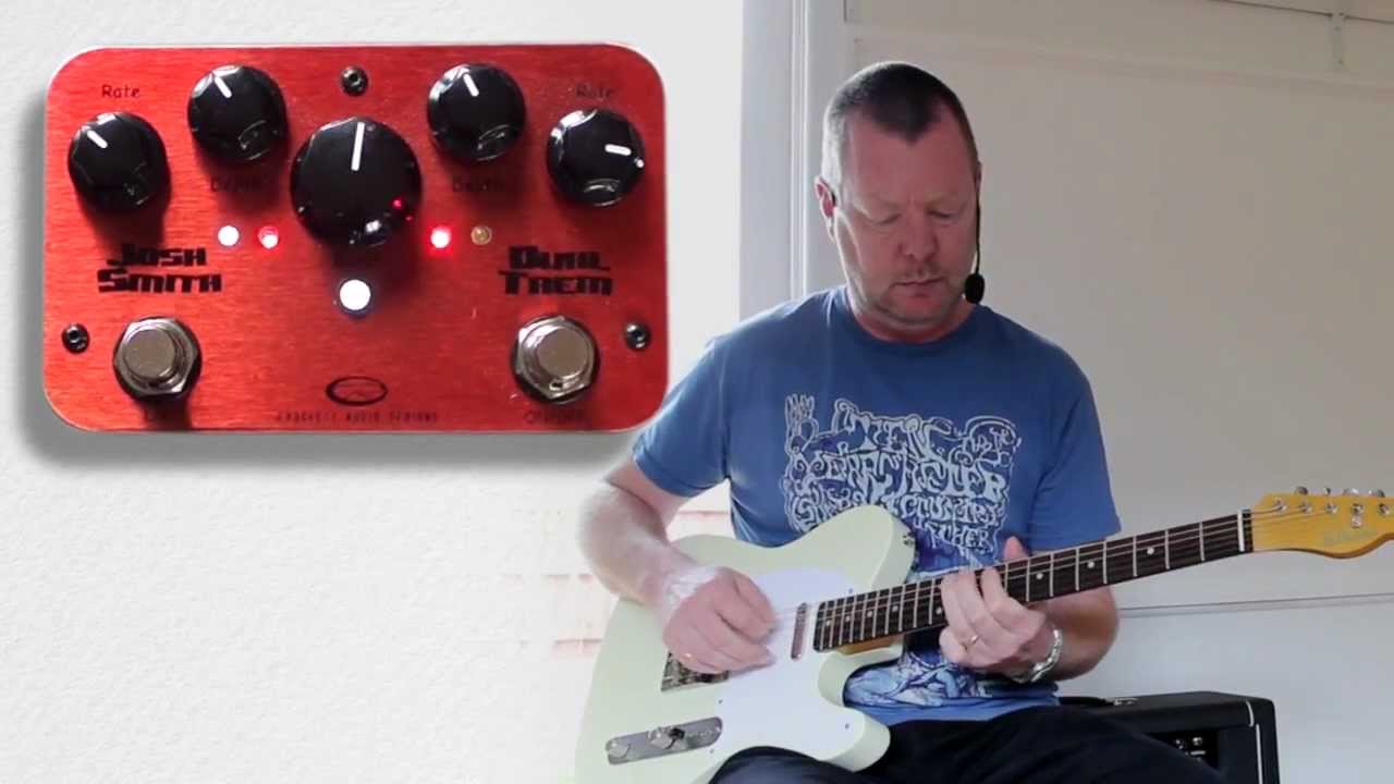 Rockett Pedals : JOSH SMITH DUAL TREM - YouTube