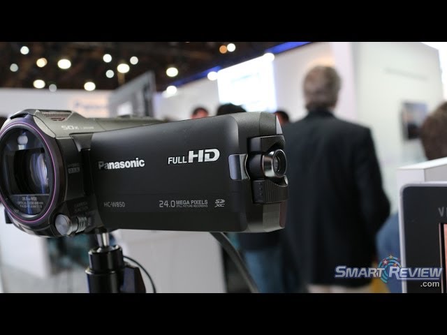 CES 2014 | Panasonic HC-W850K Full HD Camcorder Demonstration