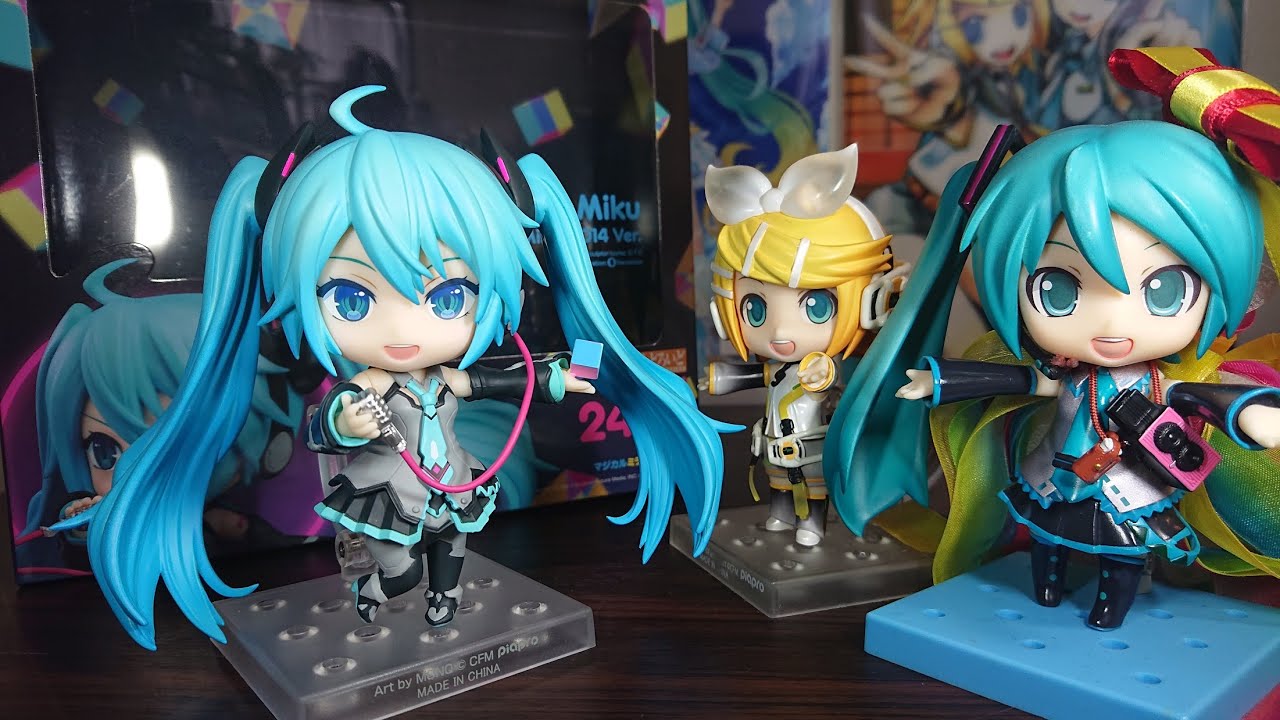 ねんどろいど 初音ミク マジカルミライ2014Ver. レビュー - YouTube