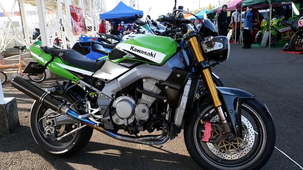 Kawasaki XANTHUS Custom Machine by NEN - YouTube