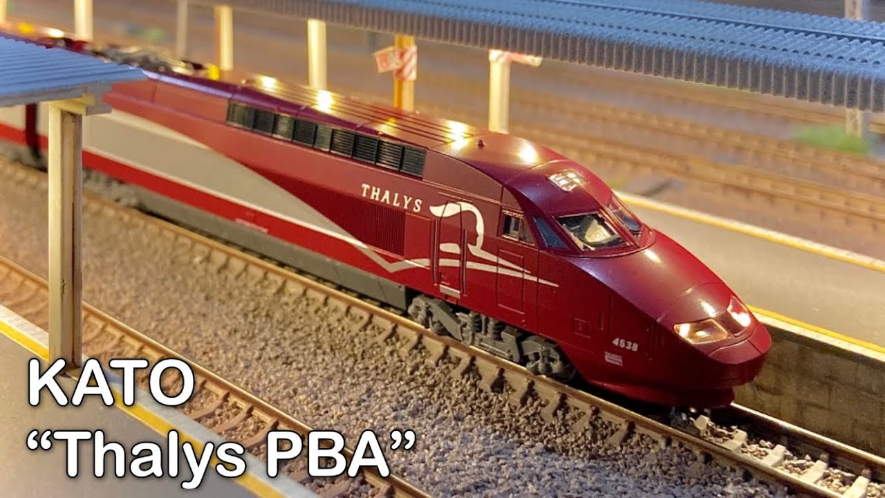 KATO 10-1657 Thalys PBA New Color 10-Car Set N Scale / Spur N/ N