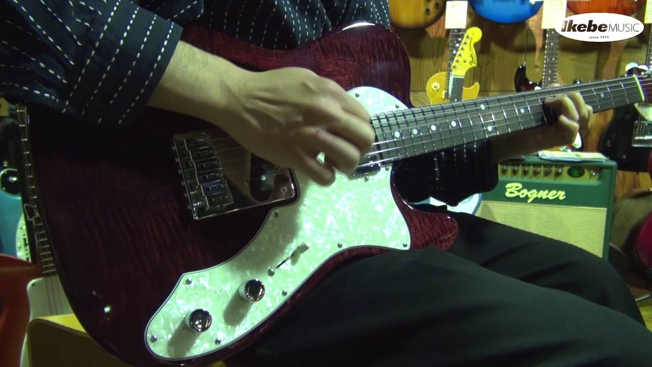 池部楽器店】Freedom Custom Guitar Research Brown Pepper Flame