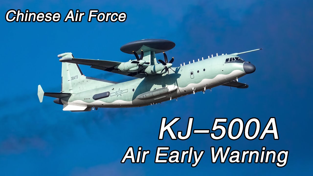 Chinese Air Force KJ-500A Air Early Warning 中國空軍空警500A新型