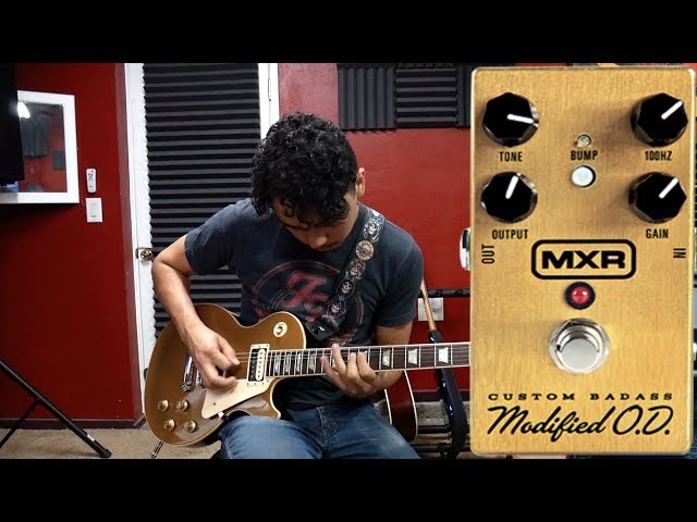 MXR Custom Badass Modified Overdrive (Review) - YouTube