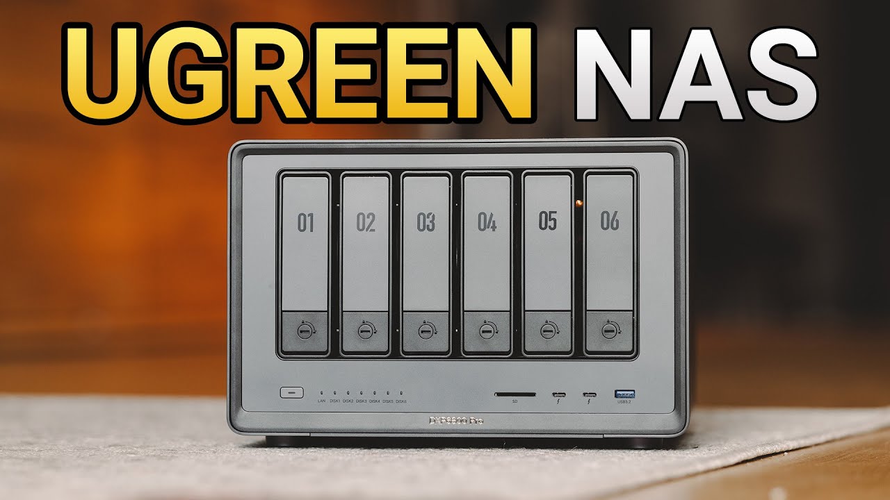 Up to 160 TB of storage! UGREEN DXP6800 Pro NAS - YouTube