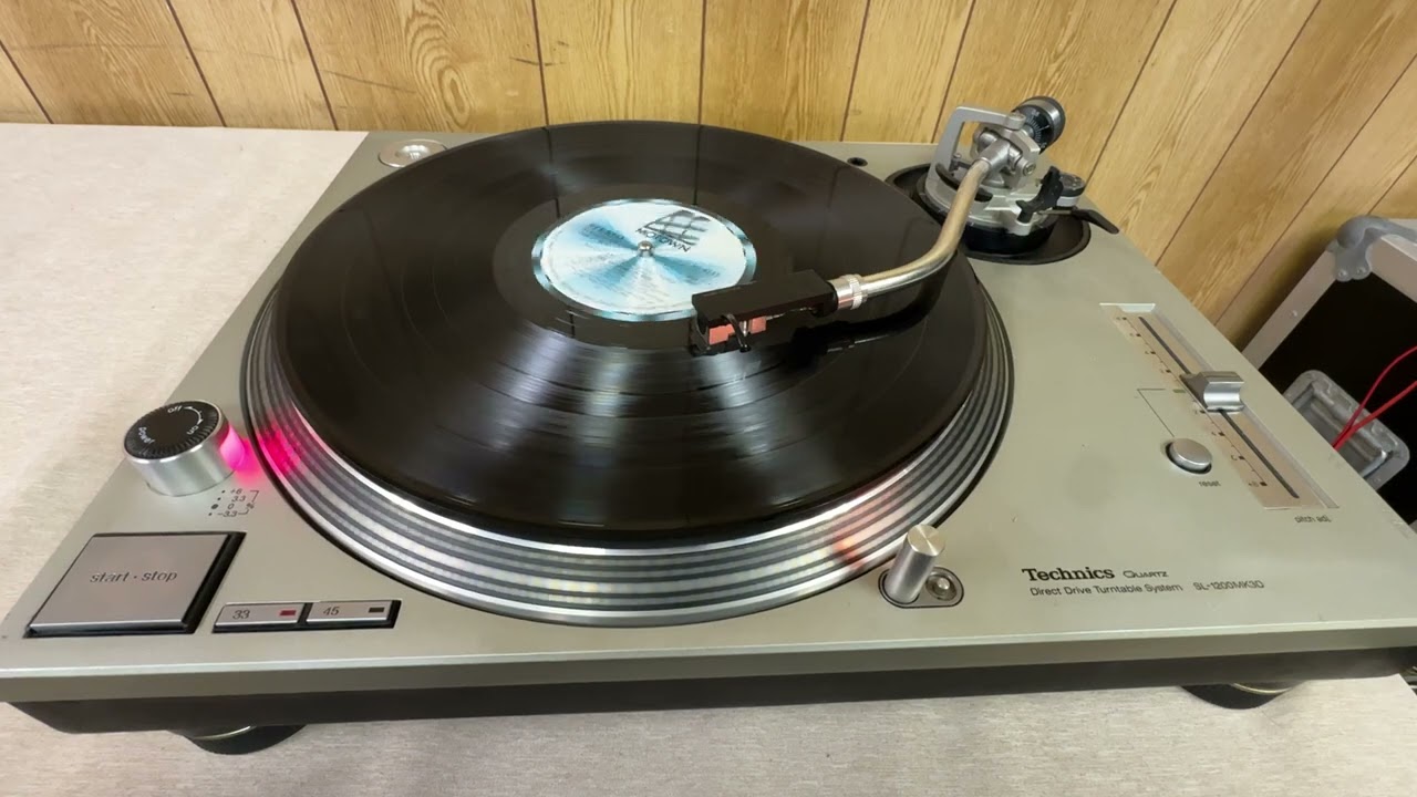 sl-1200mk3d 動作状況 - YouTube