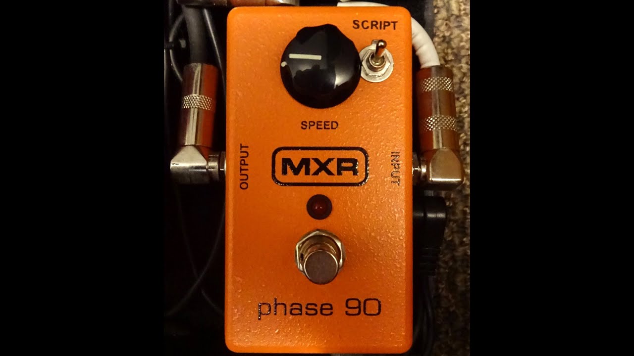 How to Mod (MXR Phase 90 Block Logo & have Script too) Complete