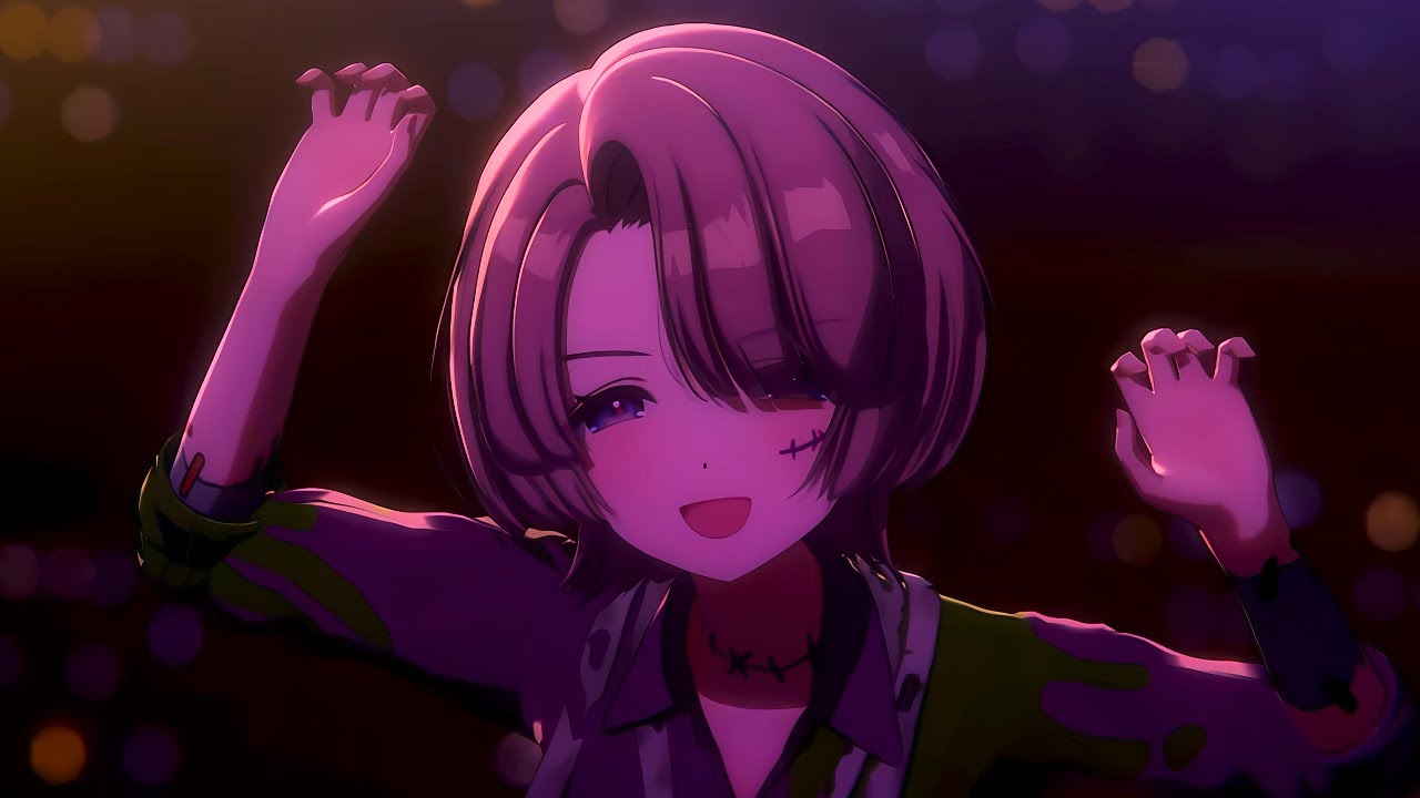 学園アイドルマスター MV 4K】仮装狂騒曲 【学マス 有村麻央】 - YouTube