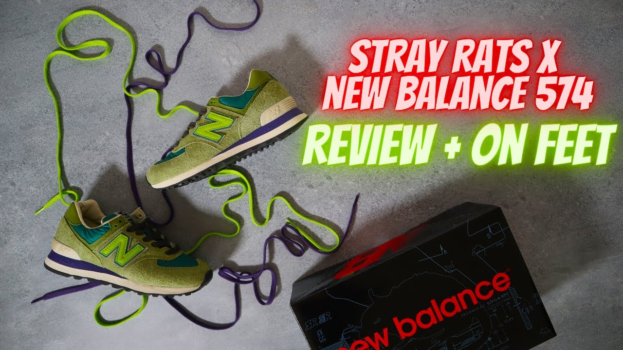 Stray Rats x New Balance 574 Review and On Feet | Best Sneakers